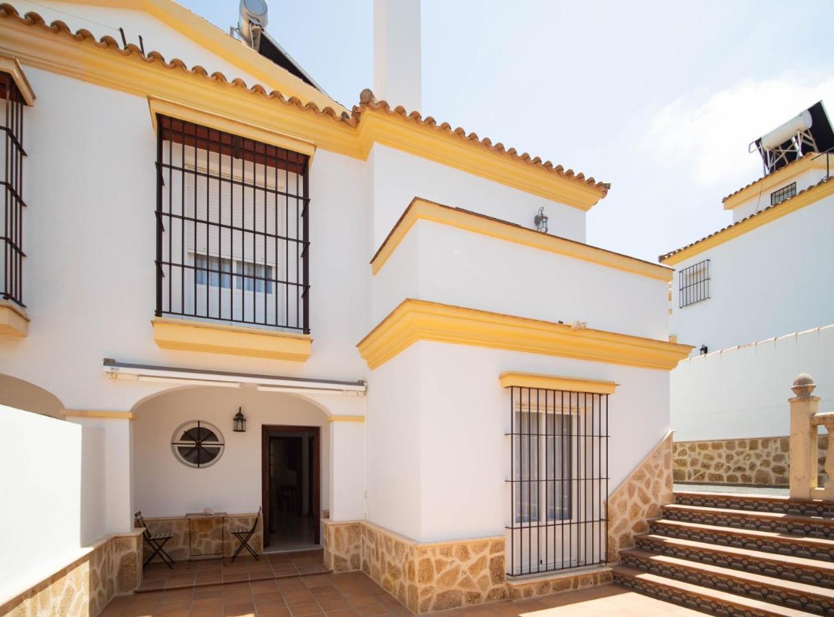 Sibssanlucar Casa Melon-Chalet-Centro-Playa-Familias-Grupos Villa Sanlúcar de Barrameda Esterno foto